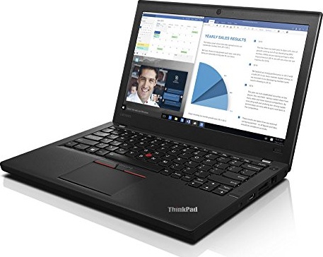 Lenovo ThinkPad X260 12.5" IPS Anti-Glare HD Business Laptop (Intel Dual Core i5-6200U, 16GB DDR4 Memory, 256GB SSD) WiFi AC, Bluetooth, Fingerprint, Backlit, Ethernet, Windows 10 Professional