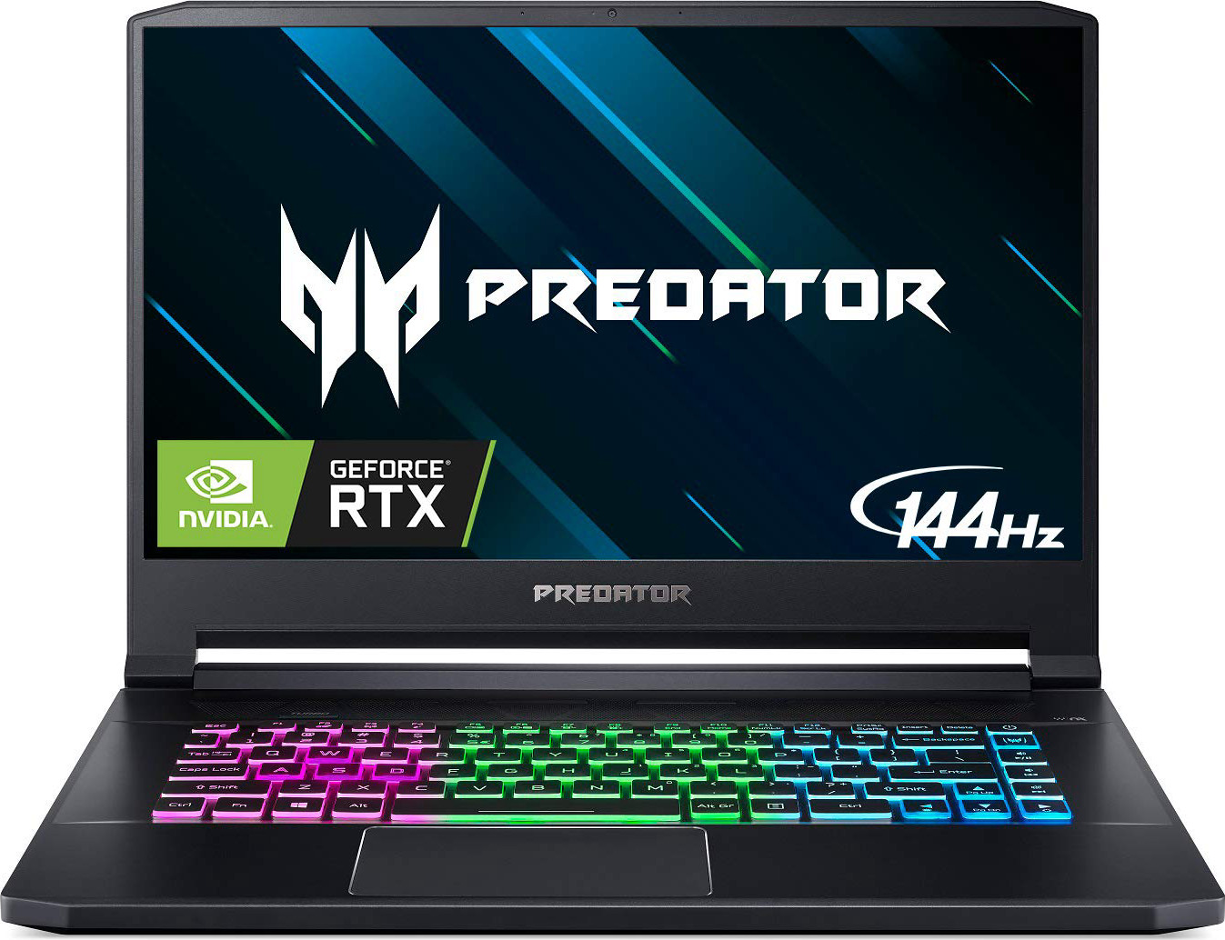 Acer Predator Triton 500 Thin & Light Gaming Laptop, Intel Core i7-8750H, GeForce RTX 2060 with 6GB, 15.6" Full HD 144Hz 3ms IPS Display, 16GB DDR4, 512GB PCIe NVMe SSD, RGB Keyboard, PT515-51-71VV