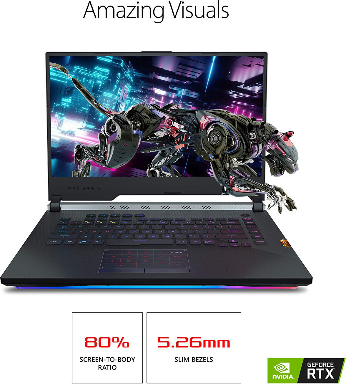 Asus ROG Strix Scar III (2019) Gaming Laptop, 15.6” 240Hz IPS Type FHD, NVIDIA GeForce RTX 2060, Intel Core i7-9750H, 16GB DDR4, 1TB PCIe Nvme SSD, Per-Key RGB KB, Windows 10, G531GV-DB76