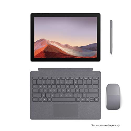 Microsoft Surface Pro 7 - 12.3" Touch-Screen - Intel Core i5 - 8GB Memory - 256GB Solid State Drive (Latest Model) - Matte Black