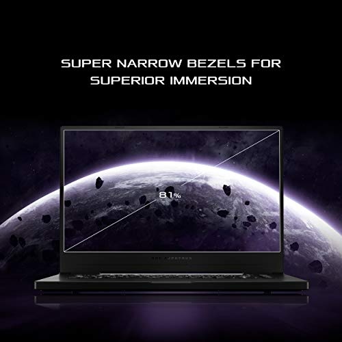 ROG Zephyrus G15 Ultra Slim Gaming Laptop, 15.6” 240Hz Pantone Validated FHD Display, GeForce RTX 2060 Max-Q, AMD Ryzen 9 4900HS, 16GB DDR4, 1TB PCIe SSD, Gig+ Wi-Fi 6, Windows 10 Home, GA502IV-PH96